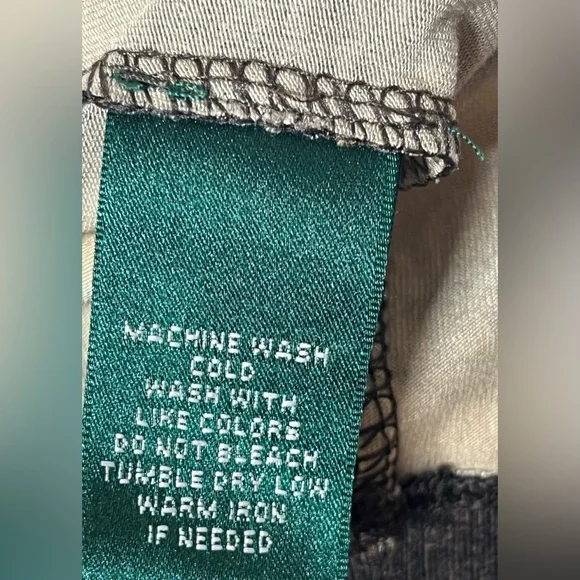 NWT - Lauren Ralph Lauren Diamond Print Turtle Neck Blouse Size 1X - Picture 7 of 7